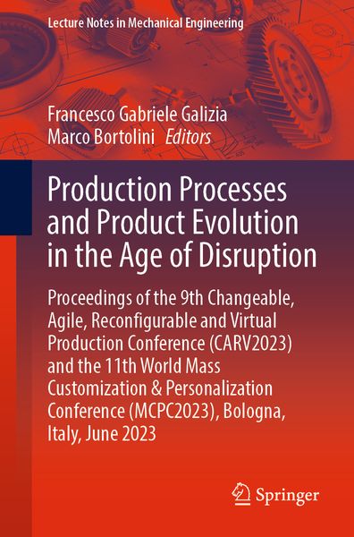 Produktbild: Production Processes and Product Evolution in the Age of Disruption