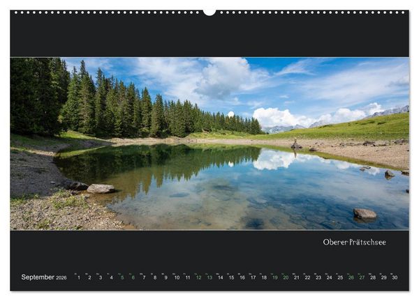 Produktbild: Arosa Panorama (hochwertiger Premium Wandkalender 2026 DIN A2 quer), Kunstdruck in Hochglanz