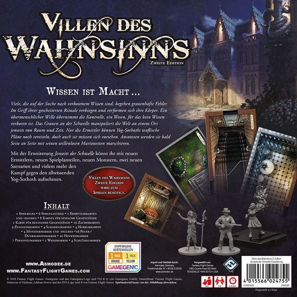 Produktbild: Villen des Wahnsinns 2. Edition - Jenseits der Schwelle