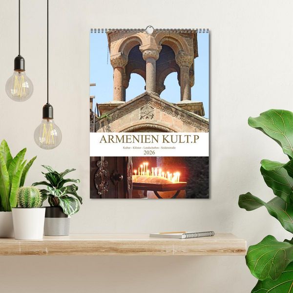 Produktbild: Armenien KULT.P - Kultur - Kl&ouml;ster - Landschaften - Seidenstra&szlig;e (Wandkalender 2026 DIN A3 hoch), CALVENDO Monatskalender