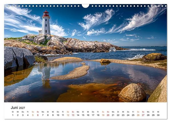 Produktbild: Kanada - zwischen Seen, Bergen und K&uuml;sten (Wandkalender 2027 DIN A3 quer), CALVENDO Monatskalender
