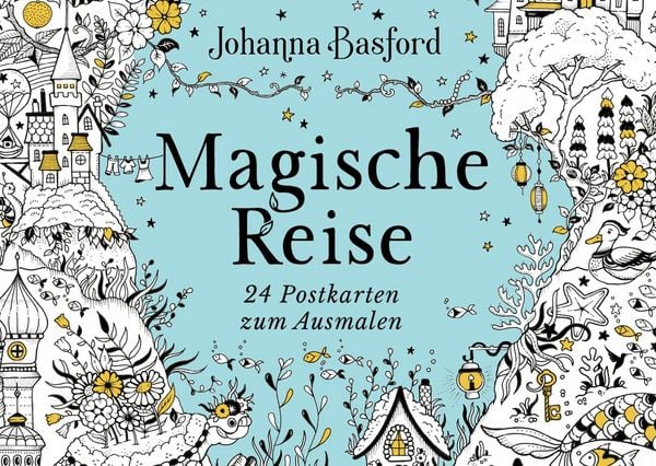 Magische Reise, Buch von @johannabasford , Johanna Basford, Mvg, 9783747406922