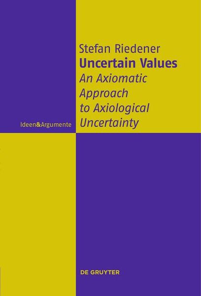 Produktbild: Uncertain Values