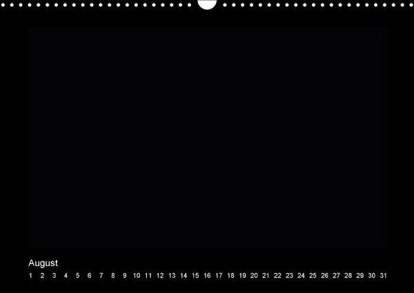 Produktbild: K. A., K: Geburtstags - Bastelkalender - Schwarz (Wandkalen