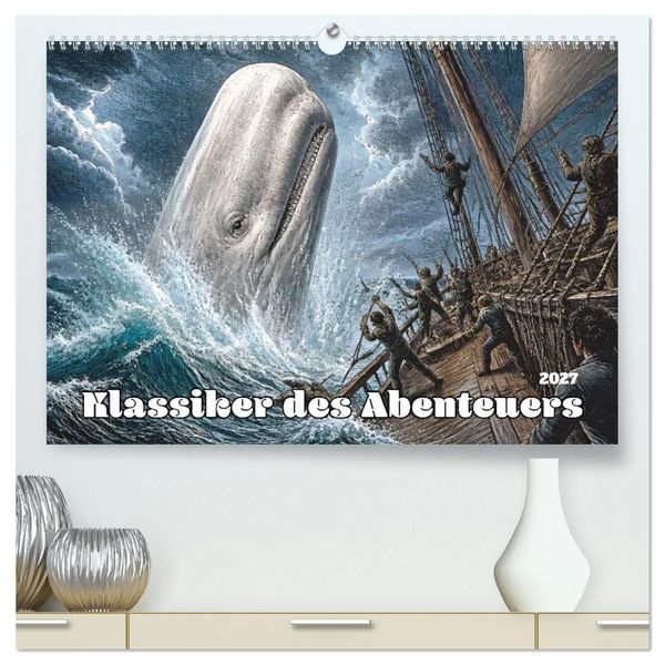 Produktbild: Klassiker des Abenteuers (hochwertiger Premium Wandkalender 2027 DIN A2 quer), Kunstdruck in Hochglanz
