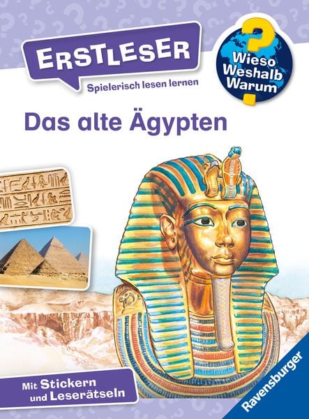 Wieso? Weshalb? Warum? Erstleser, Band 9 - Das alte Ägypten, Gebundene Ausgabe von Sandra Noa, Ravensburger Verlag GmbH, 978-3-473-60046-5