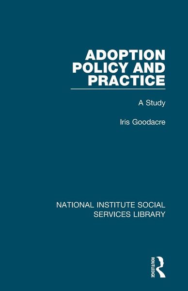 Produktbild: Adoption Policy and Practice