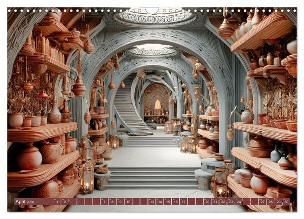 Produktbild: Die Kunst des Verirrens (Wandkalender 2026 DIN A3 quer), CALVENDO Monatskalender