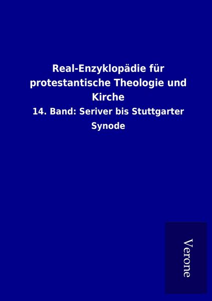 Produktbild: Real-Enzyklop&auml;die f&uuml;r protestantische Theologie und Kirche