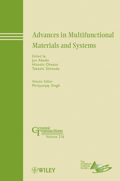 Produktbild: Advances in Multifunctional Materials and Systems