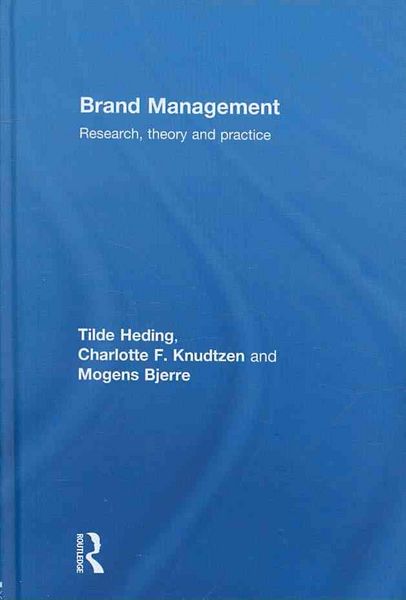 Produktbild: Brand Management: Research, Theory and Practice