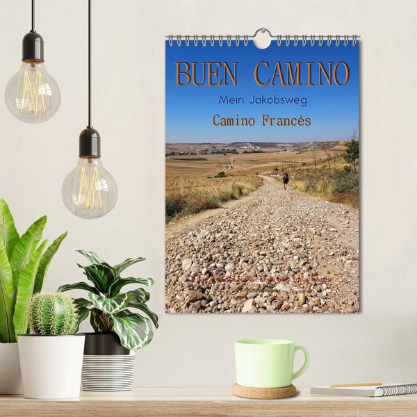 Produktbild: Buen Camino - Mein Jakobsweg - Camino Franc&eacute;s (Wandkalender 2026 DIN A4 hoch), CALVENDO Monatskalender
