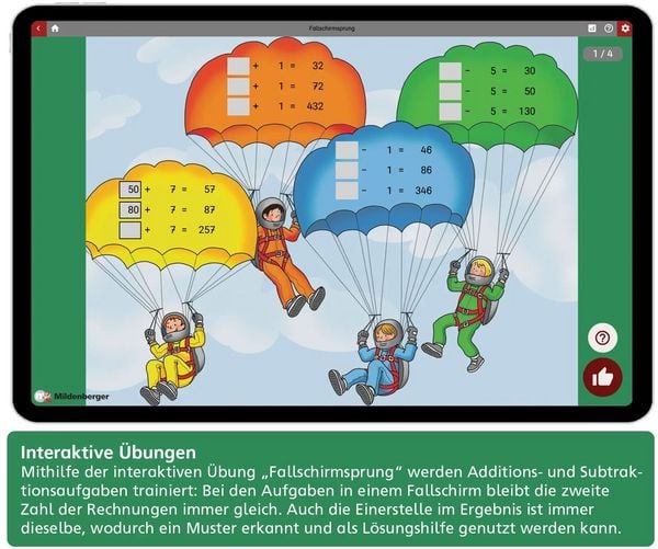 Produktbild: Das &Uuml;bungsheft 4. Mathe. Neubearbeitung