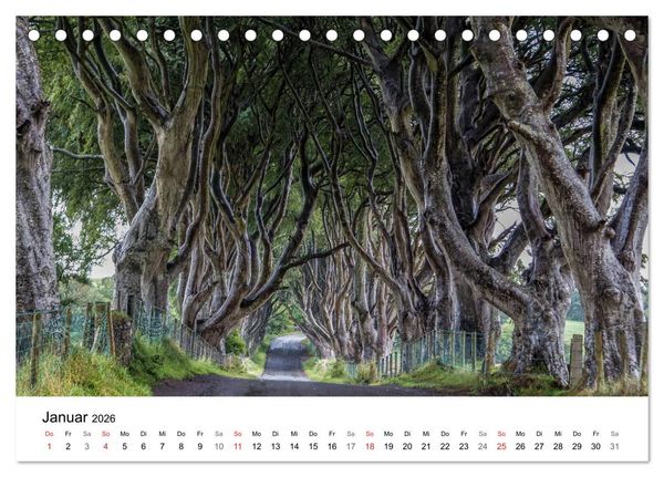 Produktbild: Irland wie gemalt (Tischkalender 2026 DIN A5 quer), CALVENDO Monatskalender