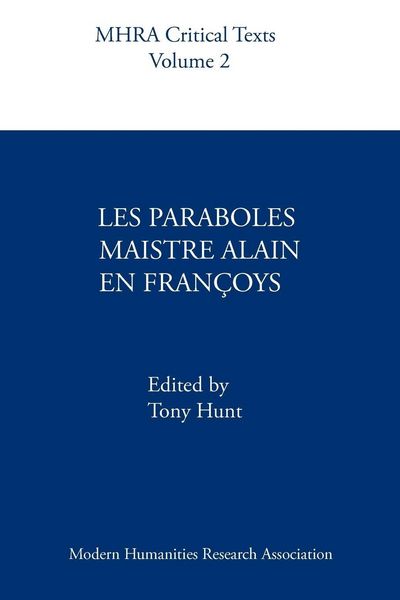 Produktbild: Les Paraboles Maistre Alain En Franoys