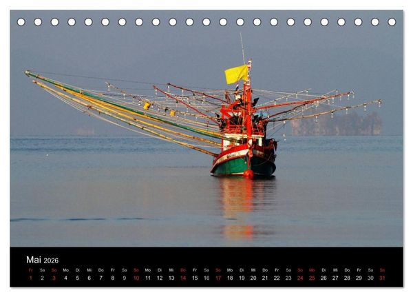 Produktbild: Thailand (Tischkalender 2026 DIN A5 quer), CALVENDO Monatskalender