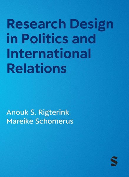 Produktbild: Research Design in Politics and International Relations (First Edition)