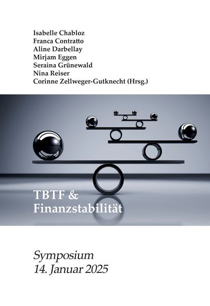 TBTF & Finanzstabilität, Taschenbuch von Isabelle Chabloz, EIZ Publishing, 9783038057802