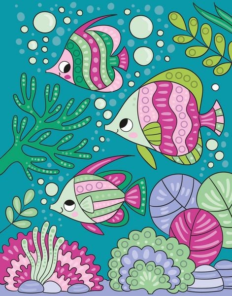 Produktbild: Mein Diamant-Stickerheft &ndash; Unter Wasser