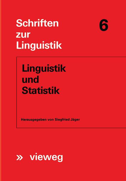 Produktbild: Linguistik und Statistik