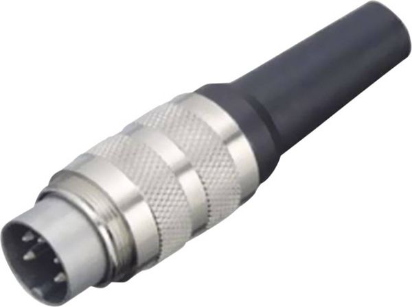 Produktbild: binder 99-2029-00-12 Rundstecker Stecker, gerade Gesamtpolzahl: 12 Serie (Rundsteckverbinder): 581 1 St.