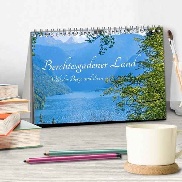 Produktbild: Berchtesgadener Land - Welt der Berge und Seen (Tischkalender 2026 DIN A5 quer), CALVENDO Monatskalender