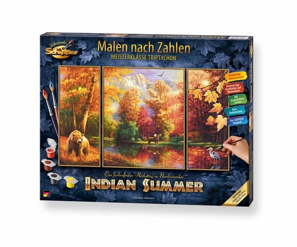 Produktbild: Malen nach Zahlen - Indian Summer (Triptychon)