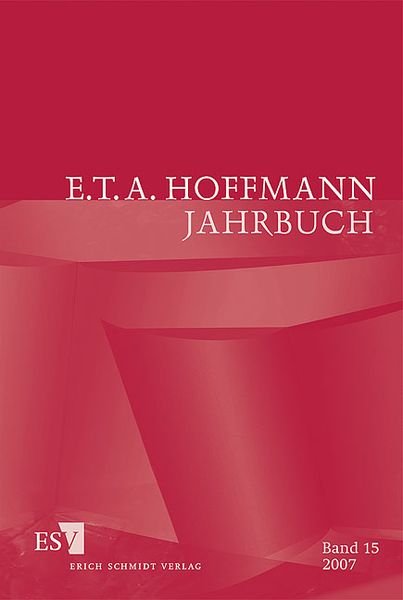 Produktbild: E.T.A. Hoffmann-Jahrbuch 2007