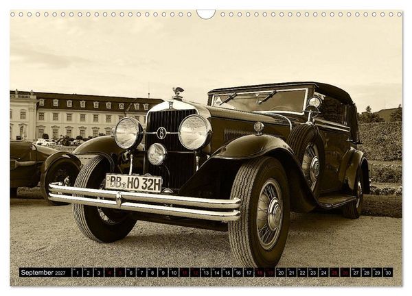Produktbild: Klassische Automobile (Wandkalender 2027 DIN A3 quer), CALVENDO Monatskalender