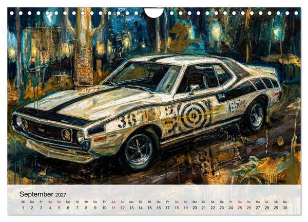 Produktbild: Steroide auf vier R&auml;dern (Wandkalender 2027 DIN A4 quer), CALVENDO Monatskalender