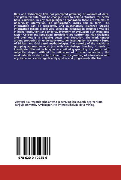 Produktbild: Combining DBSCAN and Grid Based Clustering For Performance Analysis