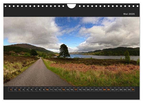 Produktbild: Schottland - Land der Legenden (Wandkalender 2026 DIN A4 quer), CALVENDO Monatskalender