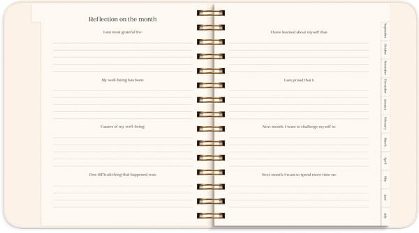 Produktbild: Life Planner Pastel flowers 26/27