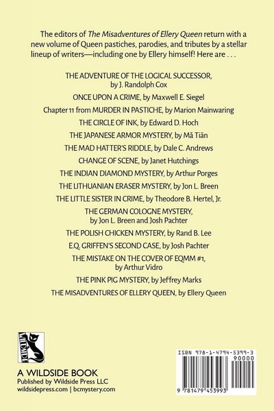 Produktbild: The Further Misadventures of Ellery Queen