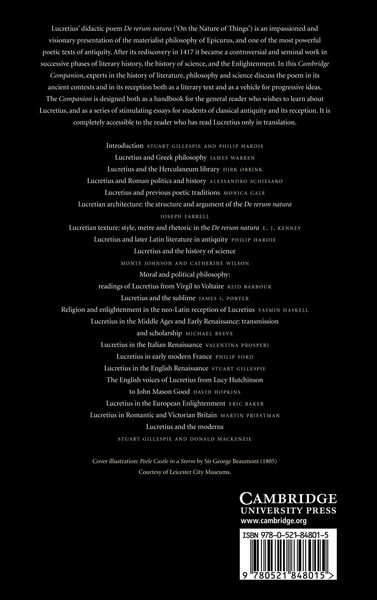 Produktbild: The Cambridge Companion to Lucretius