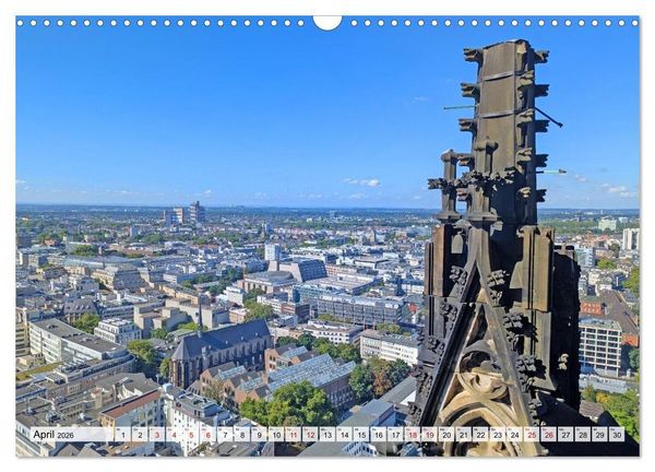 Produktbild: K&ouml;ln Perspektiven einer Stadt (Wandkalender 2026 DIN A3 quer), CALVENDO Monatskalender