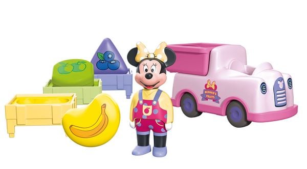 Produktbild: 71770 JUNIOR & Disney: Minnie Maus' Obst-Transporter mit Sortierspa&szlig;