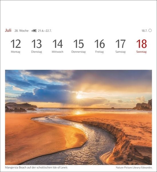 Produktbild: Farben der Natur Postkartenkalender 2027 - Wochenkalender mit 53 Postkarten