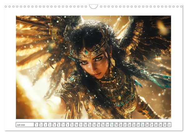 Produktbild: Die G&ouml;tter des Nils (Wandkalender 2026 DIN A3 quer), CALVENDO Monatskalender