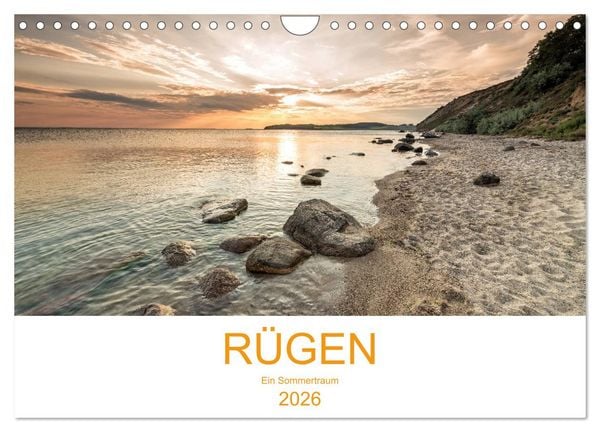 Produktbild: R&uuml;gen ein Sommertraum (Wandkalender 2026 DIN A4 quer), CALVENDO Monatskalender