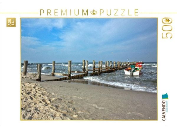 CALVENDO Puzzle Zingst - Fischland Darß | 500 Teile Lege-Größe 48 × 36 cm Foto-Puzzle für Erwachsene