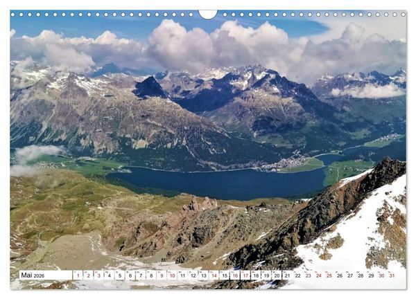 Produktbild: Majest&auml;tische Alpen (Wandkalender 2026 DIN A3 quer), CALVENDO Monatskalender