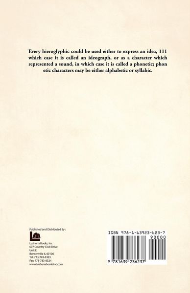 Produktbild: First Steps in Egyptian A Book for Beginners