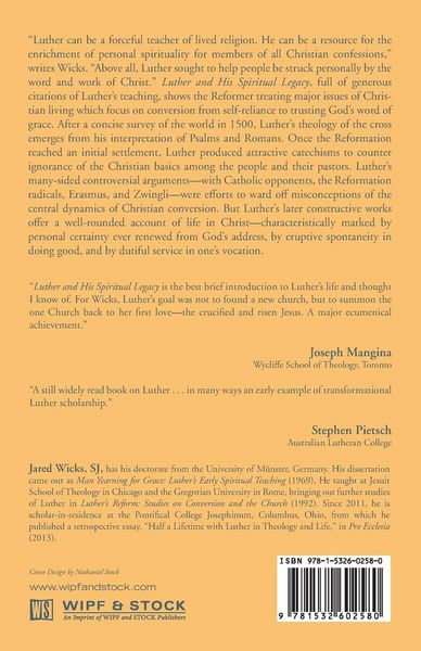 Produktbild: Luther and His Spiritual Legacy