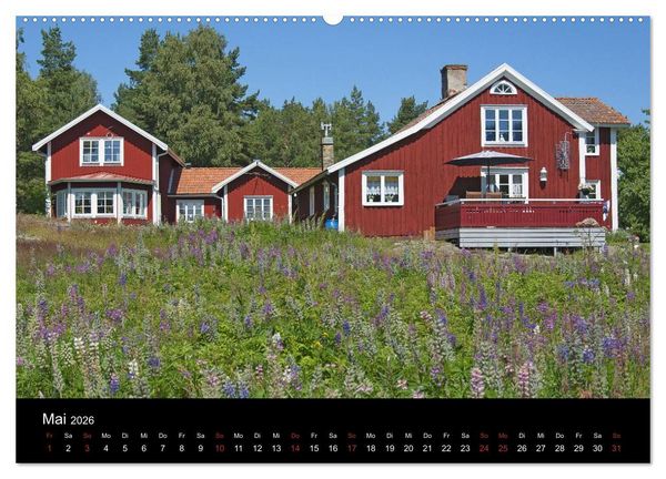 Produktbild: S&uuml;dschweden (Wandkalender 2026 DIN A2 quer), CALVENDO Monatskalender