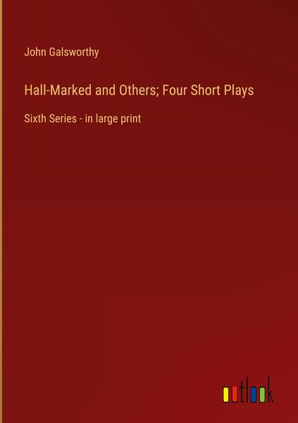 Produktbild: Hall-Marked and Others; Four Short Plays