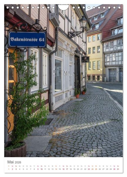 Produktbild: Fachwerk in Halberstadt (Wandkalender 2026 DIN A4 hoch), CALVENDO Monatskalender