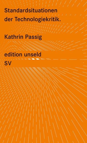 Produktbild: Standardsituationen der Technologiekritik