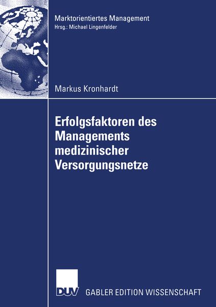 Produktbild: Erfolgsfaktoren des Managements medizinischer Versorgungsnetze
