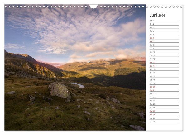 Produktbild: Bergseen im Ultental (Wandkalender 2026 DIN A3 quer), CALVENDO Monatskalender